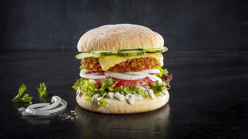 Crunchy Chikken Burger